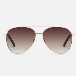 Quay - Vivienne Sunglasses - Gold